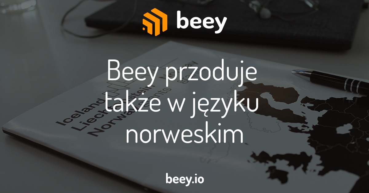 Beey przoduje także w języku norweskim, dzięki dotacjom z EOG i Funduszy Norweskich